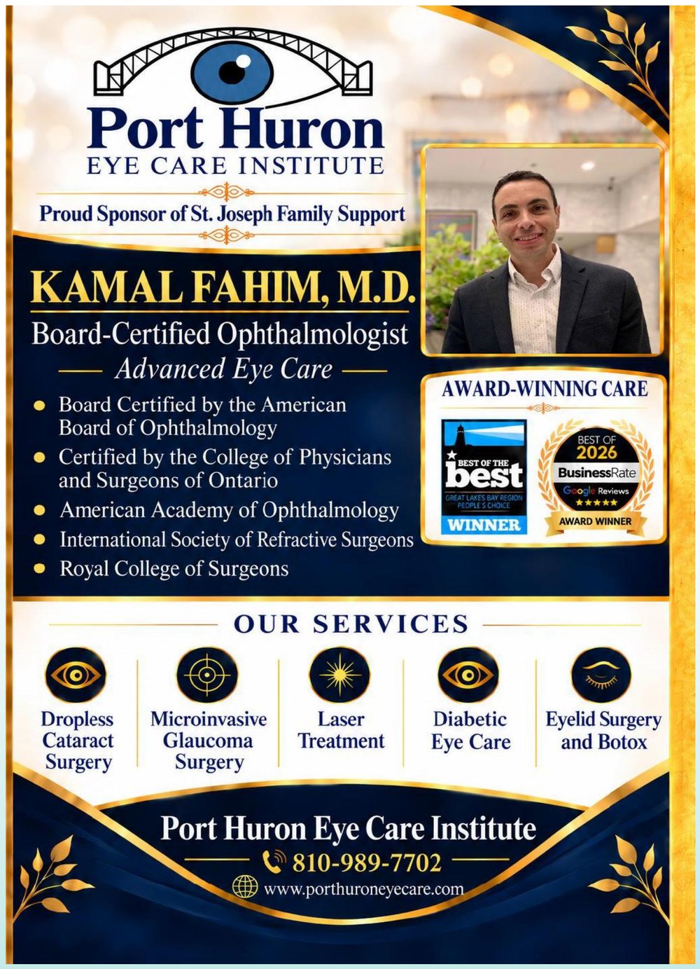 Port Huron Eye Care Institute – Kamal Fahim, M.D.